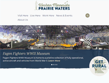 Tablet Screenshot of prairiewaters.com